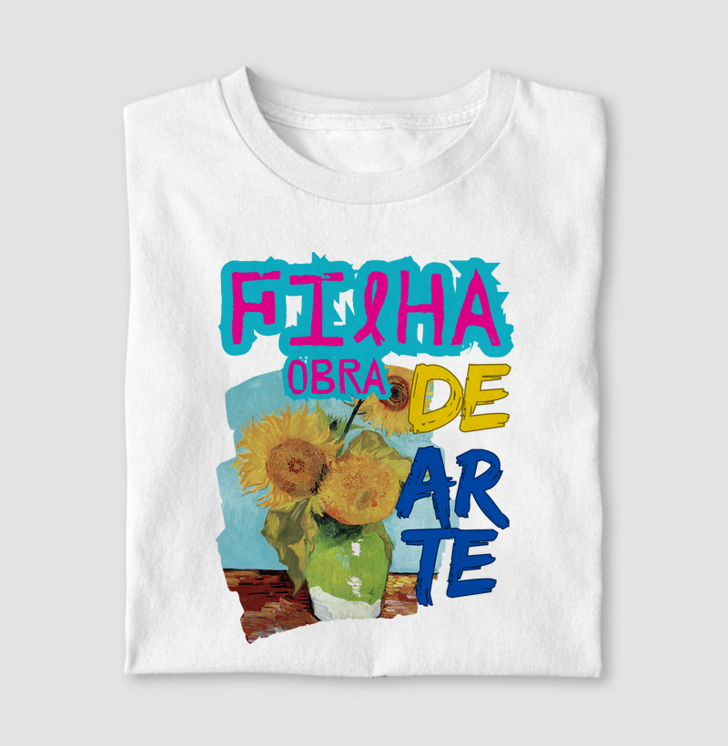 Filha Obra de Arte - Van Gogh