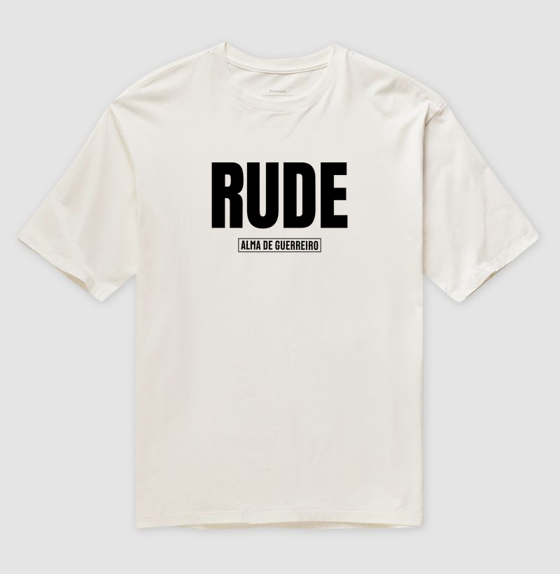 Camiseta Oversized Rude - ADG