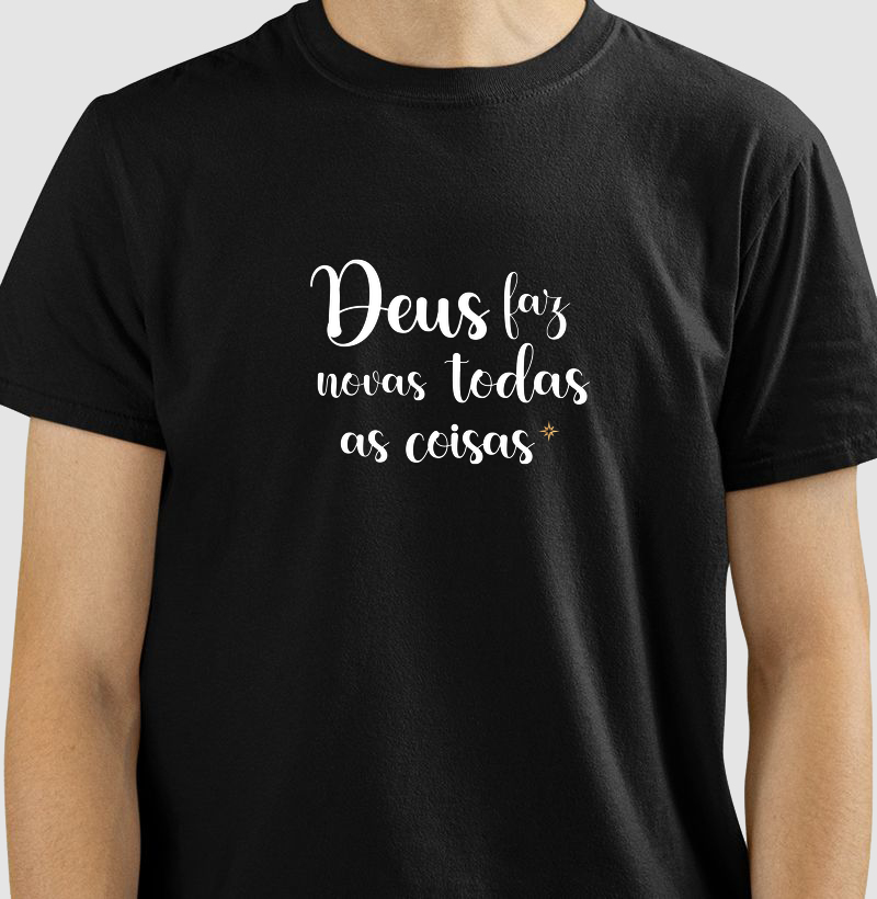 "Deus faz novas todas as coisas"