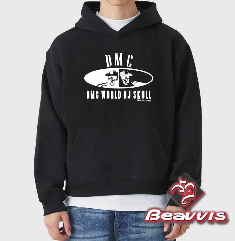 Hoodie DMC Skull BVS c24