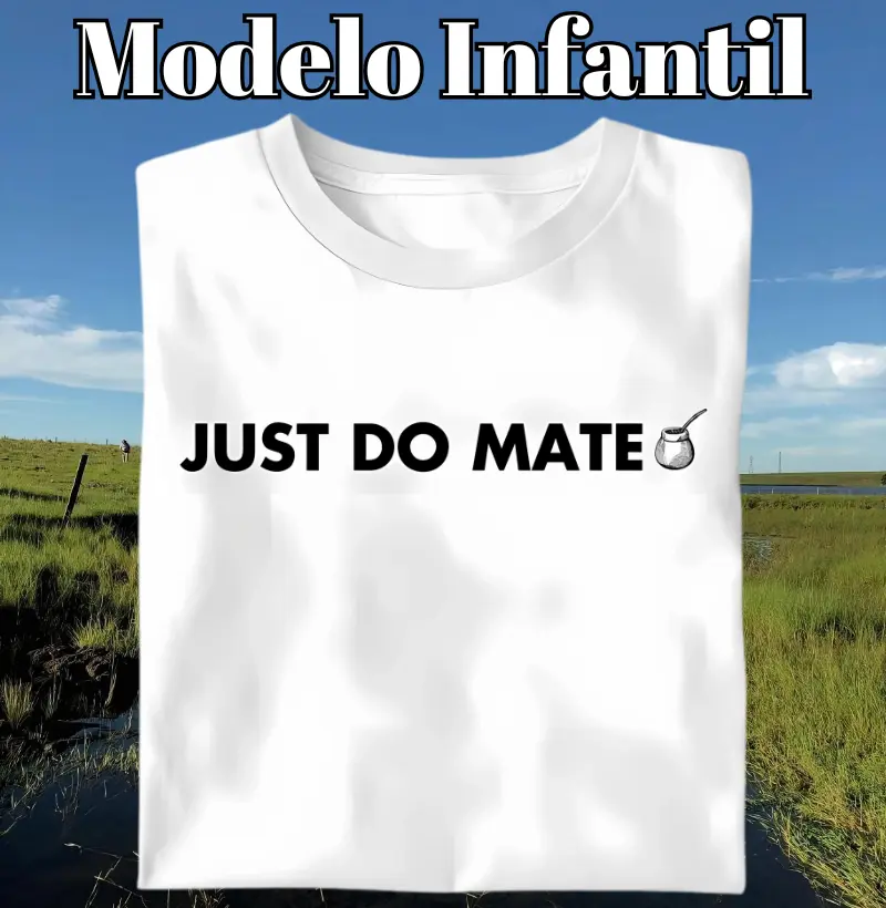 Camiseta Just do Mate (Infantil)