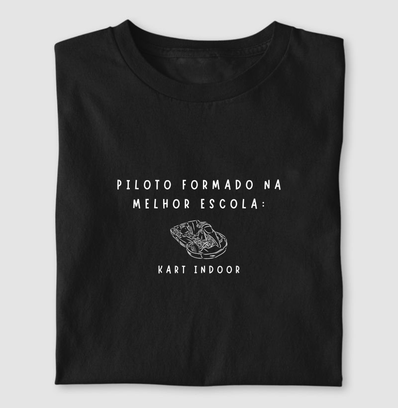 Piloto formado na melhor escola