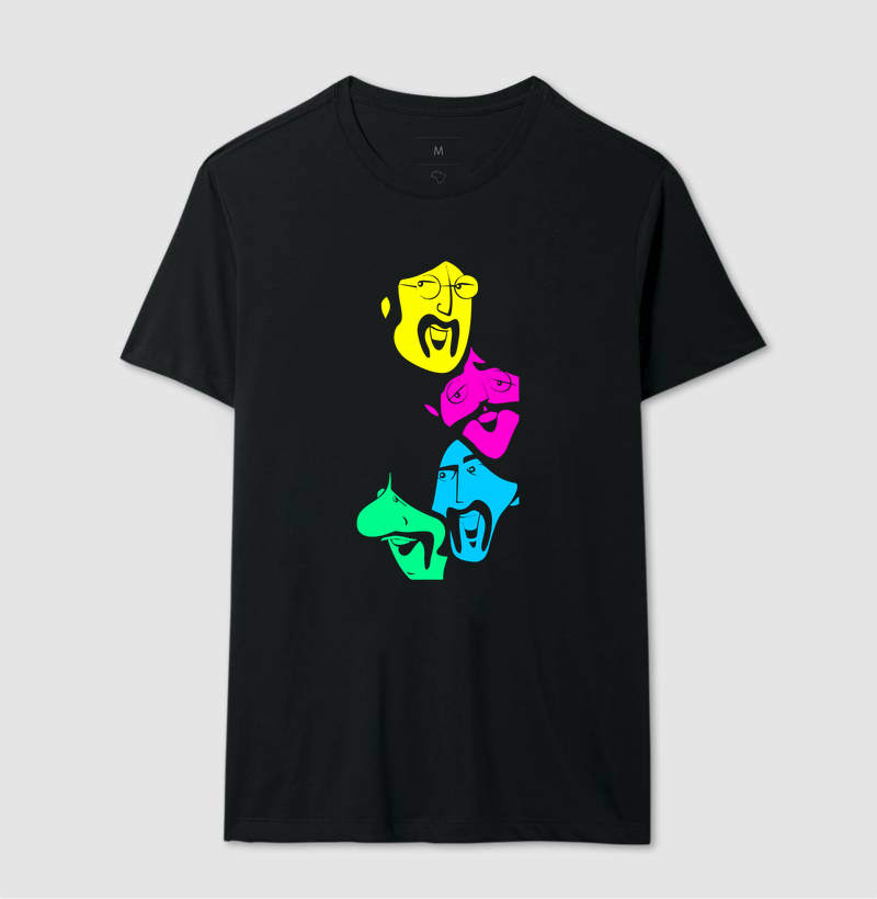 Camiseta The Beatles Colors