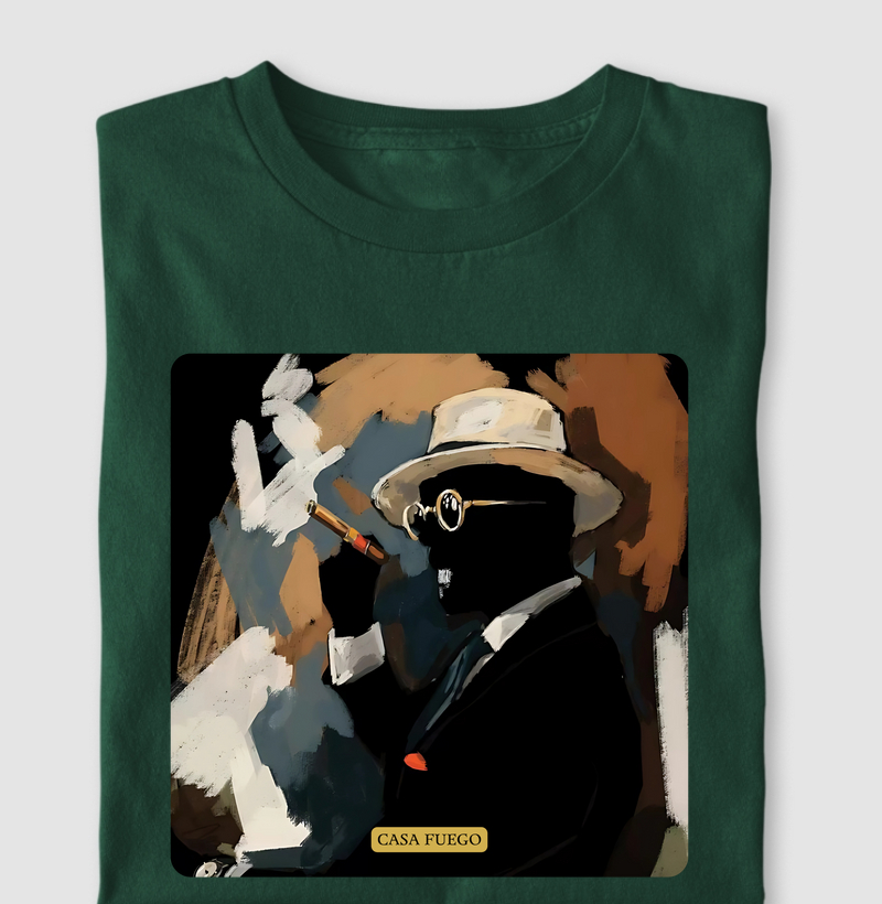 ILUSTRATION MAN CIGAR