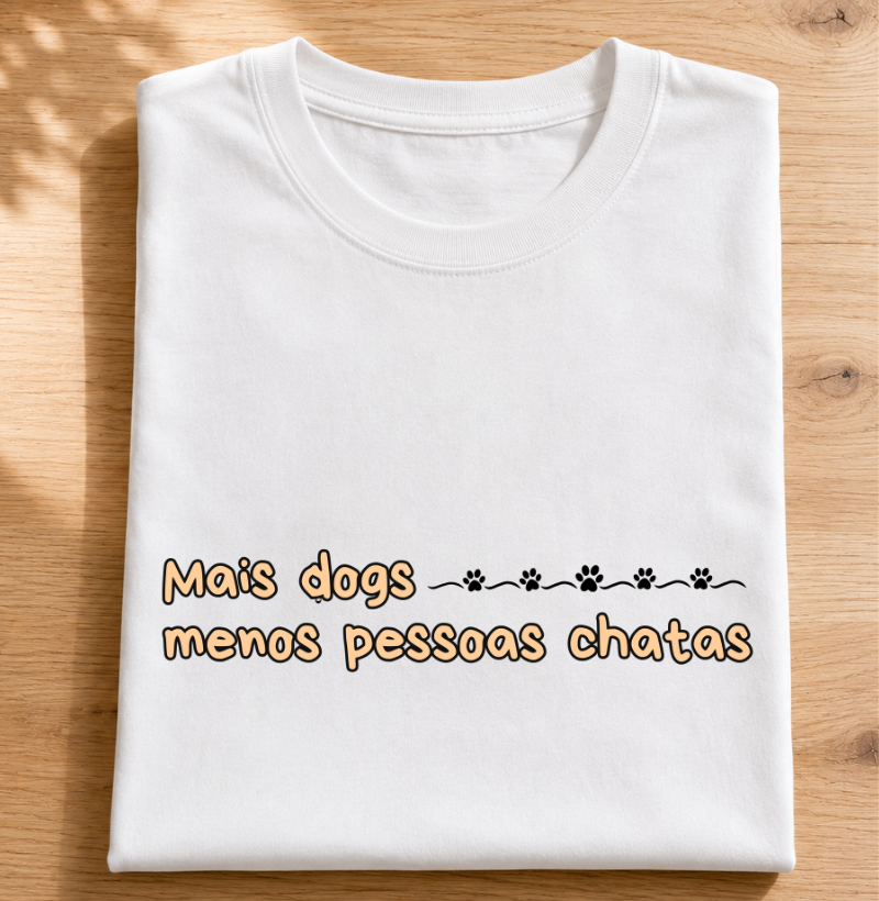 Mais dogs menos pessoas chatas