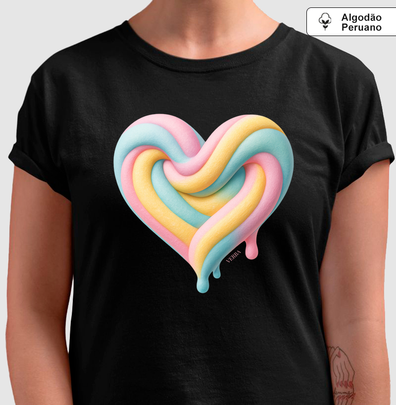 Coração marshmallow