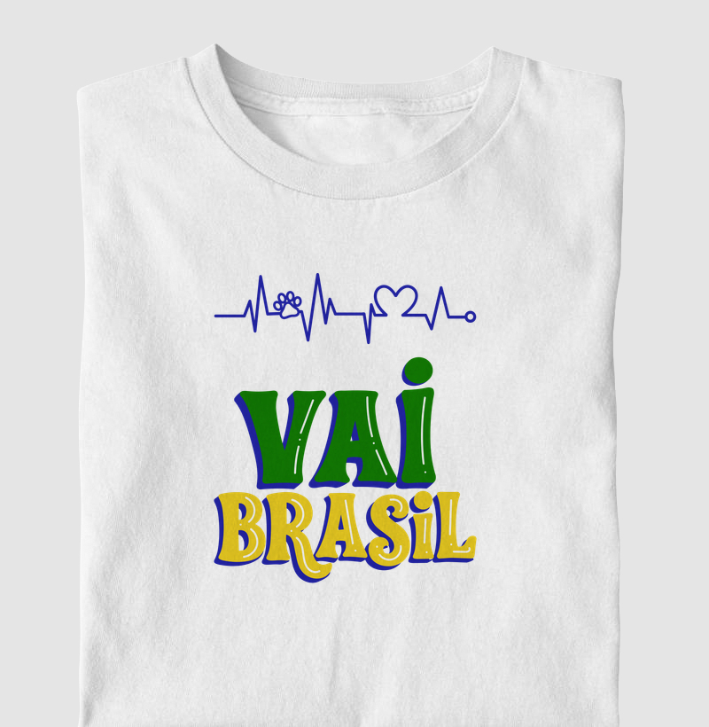 Camiseta Vai Brasil | Pet Lovers Edition