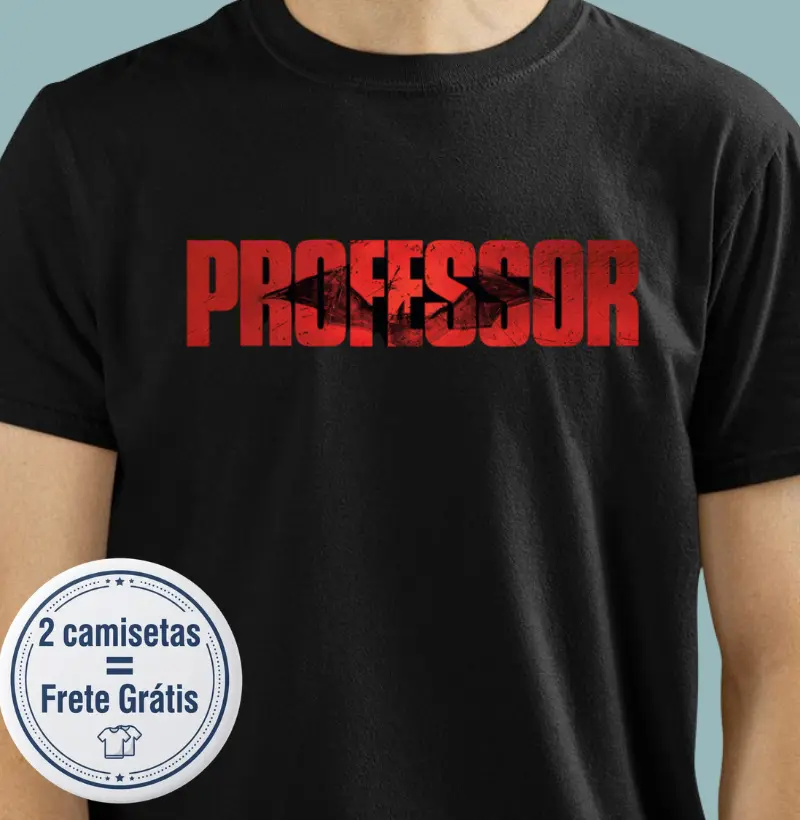 Camiseta Premium Professor/Pedagogo