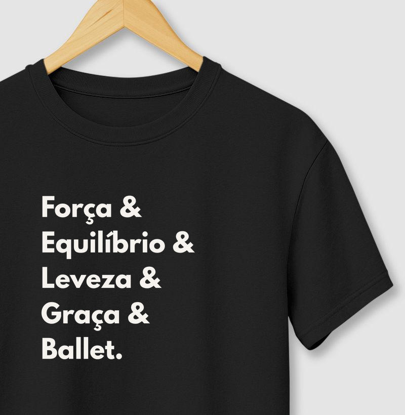 Força, Equilíbrio, Leveza, Graça, Ballet