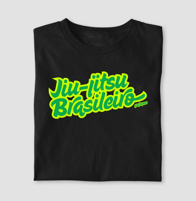 Camiseta Jiu-Jitsu Brasileiro Gatame – Orgulho em Verde e Amarelo