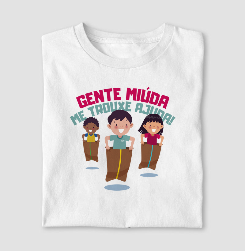 Gente miúda me trouxe ajuda