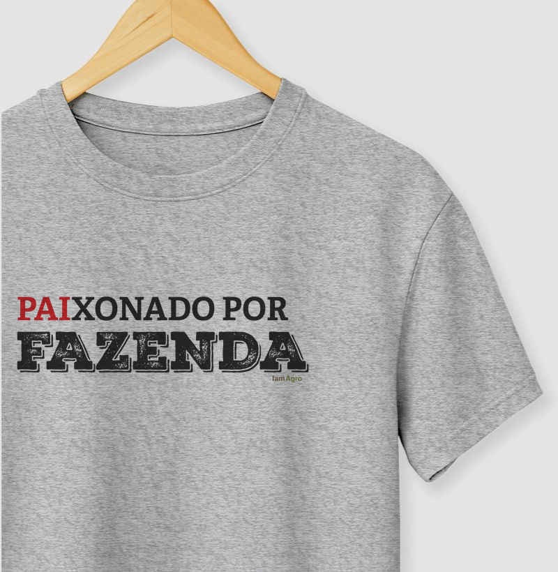 Camiseta Paixonado agro - fazenda