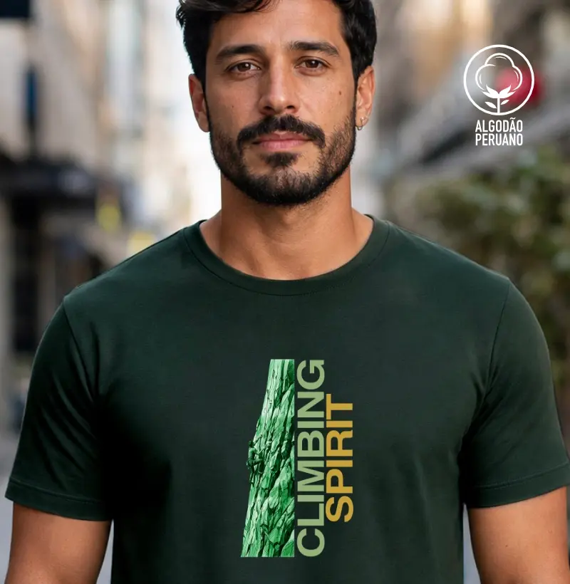 Camiseta Falésia & Magnésio | Climbing Spirit
