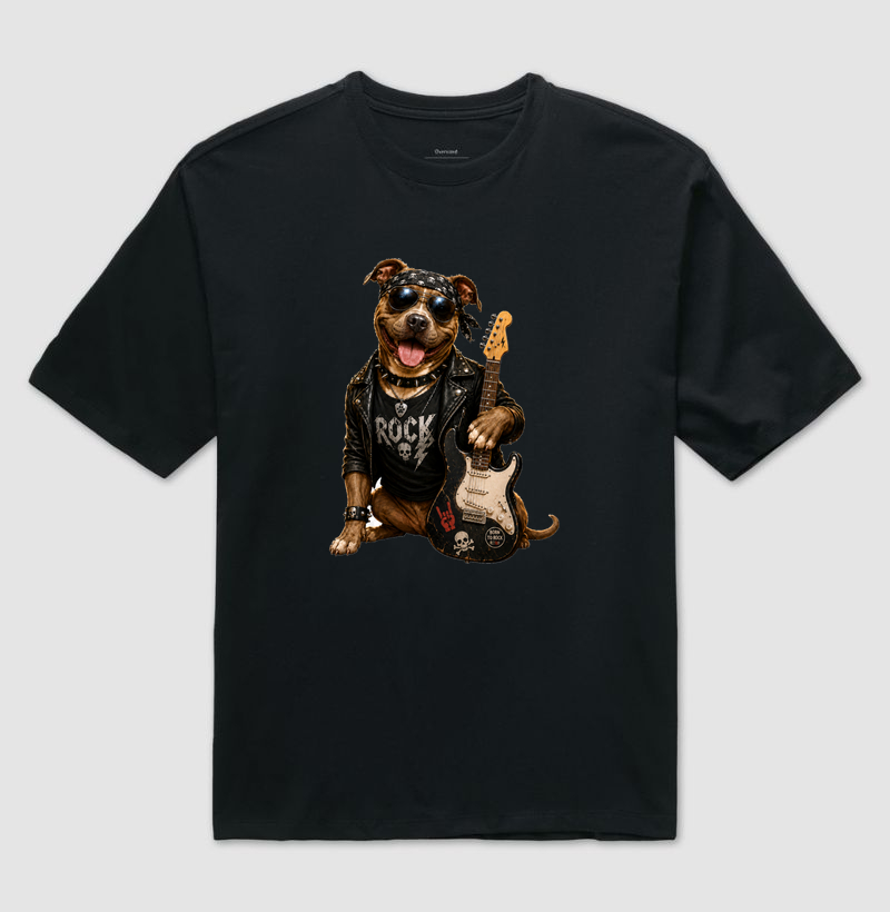 Pitbull Rock – Camiseta Patinha na Beca