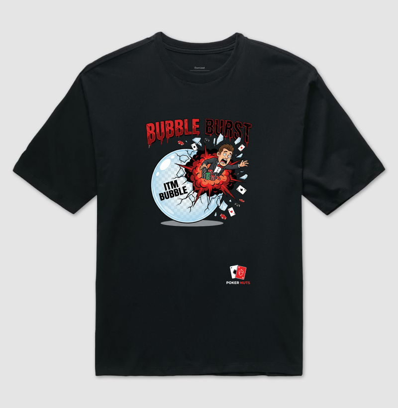 Camiseta Oversized Bubble Burst