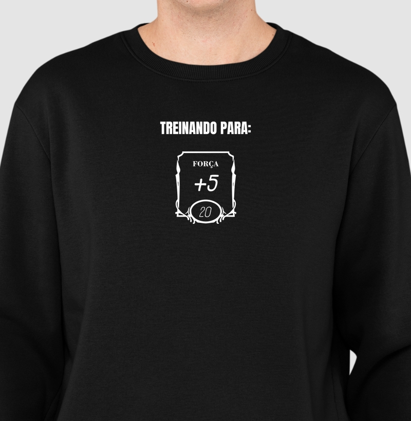 FORÇA +5 MOLETOM SUETER