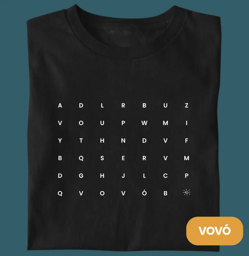 Caça-palavras: vou ser vovó