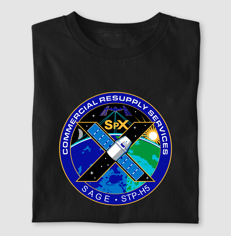 Emblema SpaceX CRS-10: Missão ISS (Coleção Odyssey)