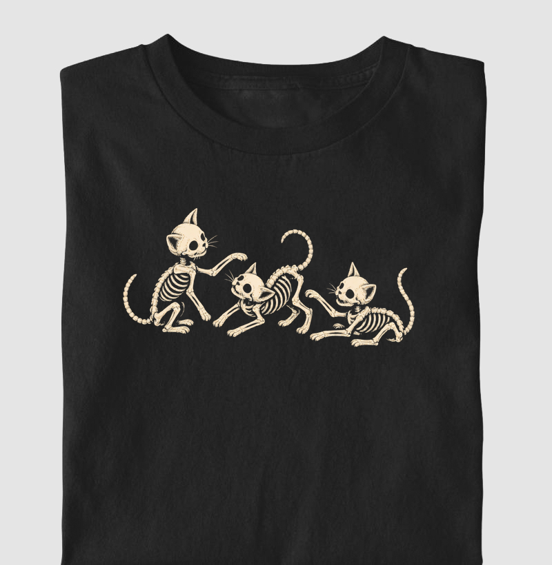 skeleton cat