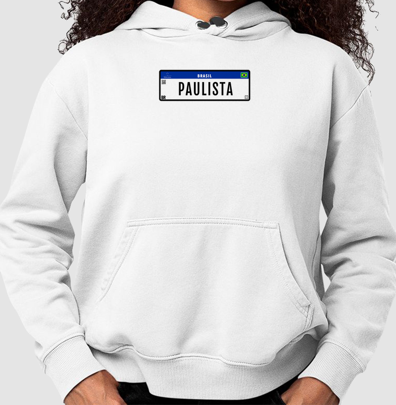 Paulista Placa Moletom