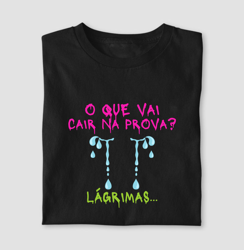 Camiseta O que Vai Cair na Prova