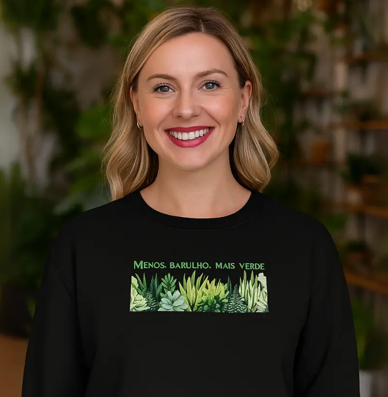 Menos barulho, mais verde