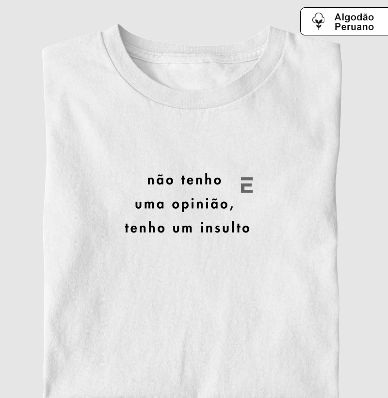 não tenho uma opinião...