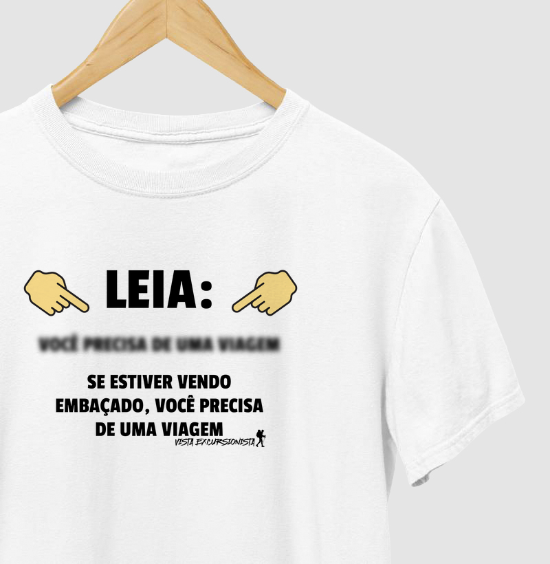 Leia 👉 Se Estiver Vendo Embaçado, Você Precisa de Uma Viagem - Excursionista