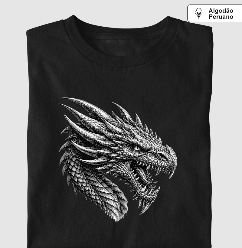Dragon - Camiseta Algodão Peruano
