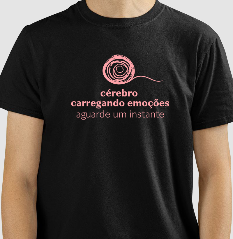 Cérebro carregando emoções