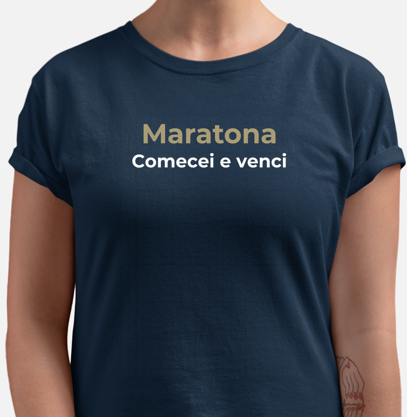 Maratona - Comecei e venci