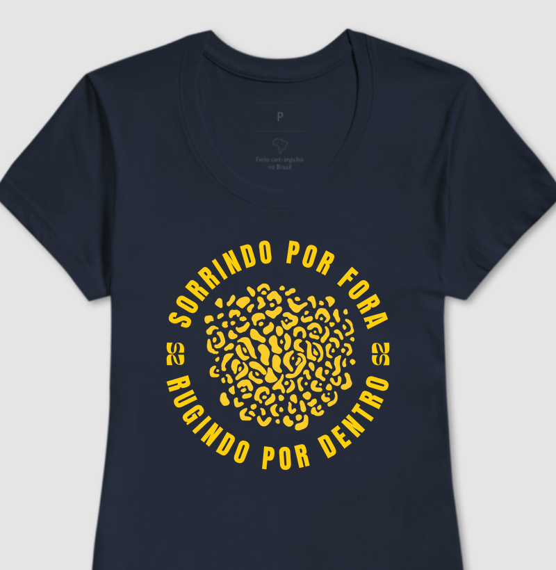 Sorrindo por fora, rugindo por dentro (Onça)