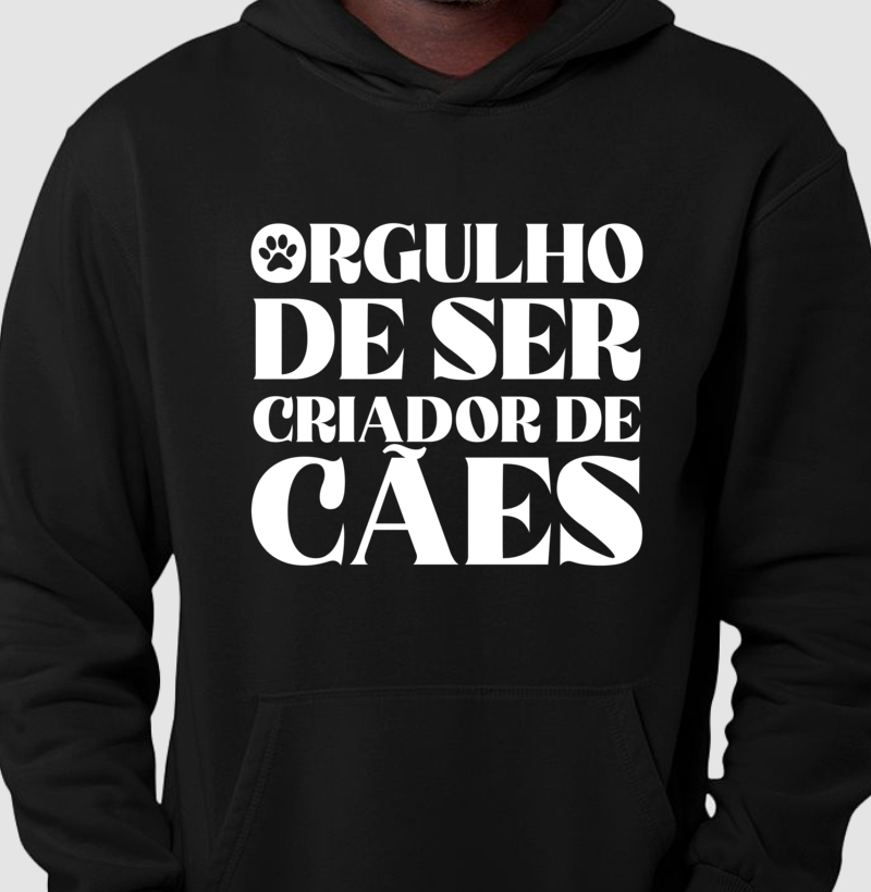 Hoodie Moletom Orgulho de Ser Criador
