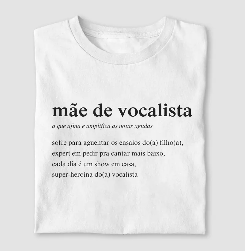 Definição mãe de vocalista