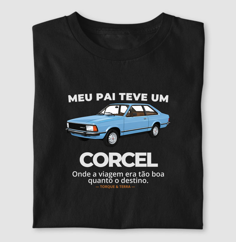 Meu pai teve um - CORCEL II - azul claro