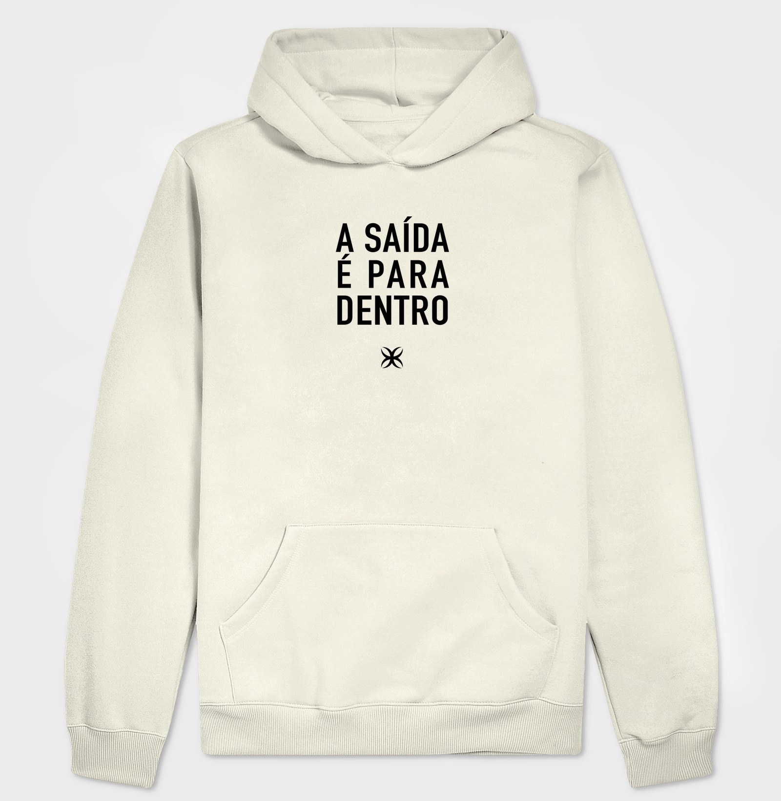 A saída é para dentro