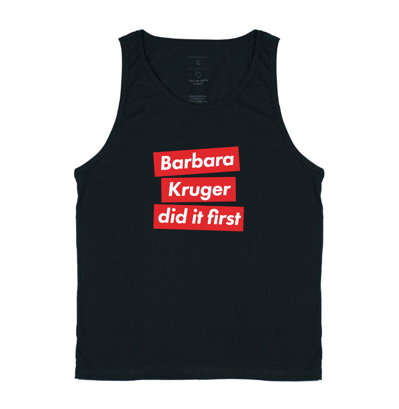 Barbara Kruger did it first