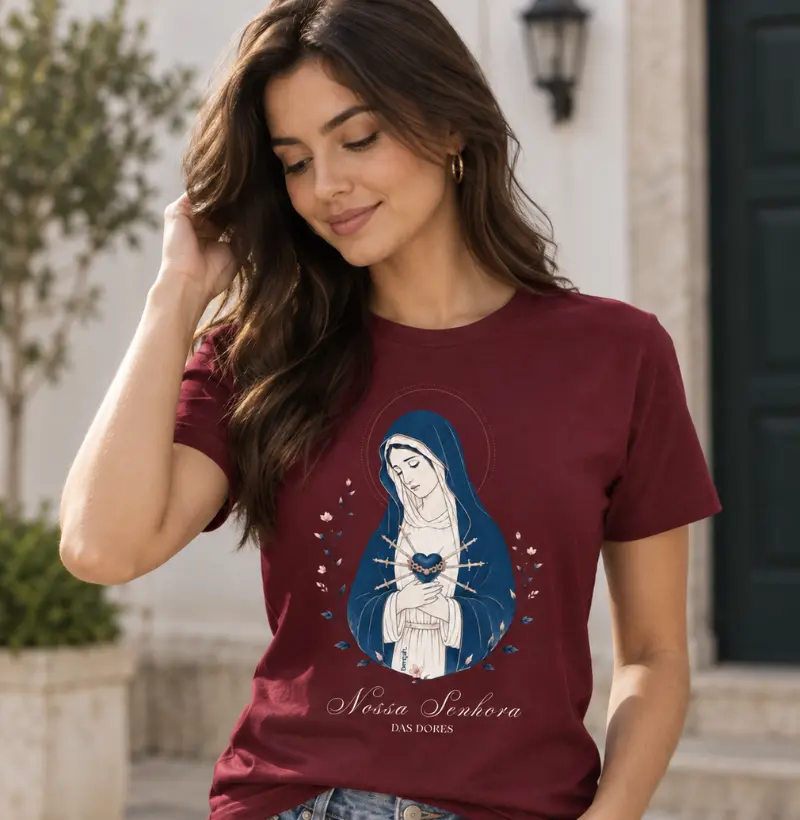 T-shirt Clássica Unissex - das Dores