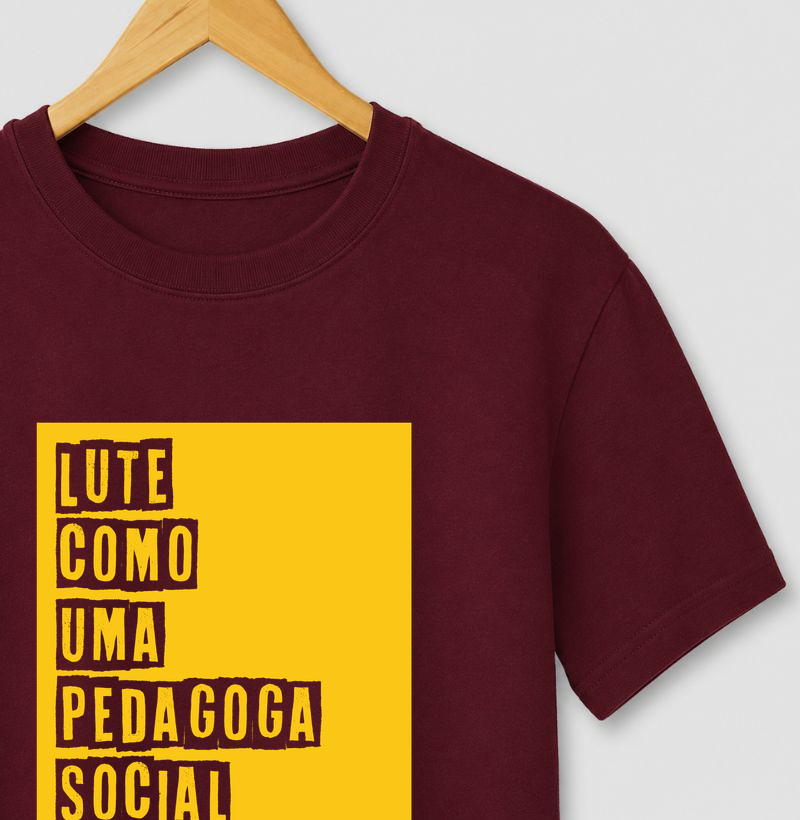 Lute como uma pedagoga social
