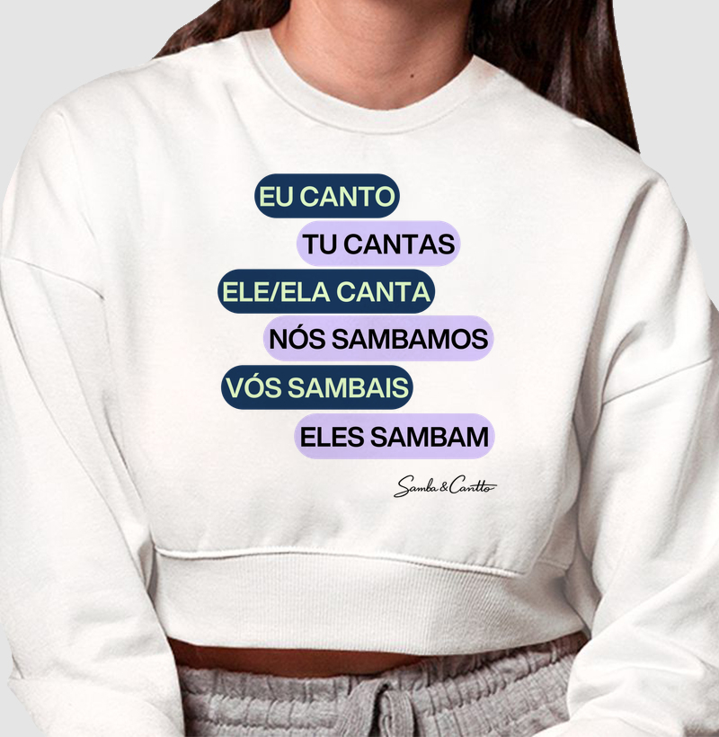 Cantar e Sambar: eu, tu, ela, nós, vós, eles