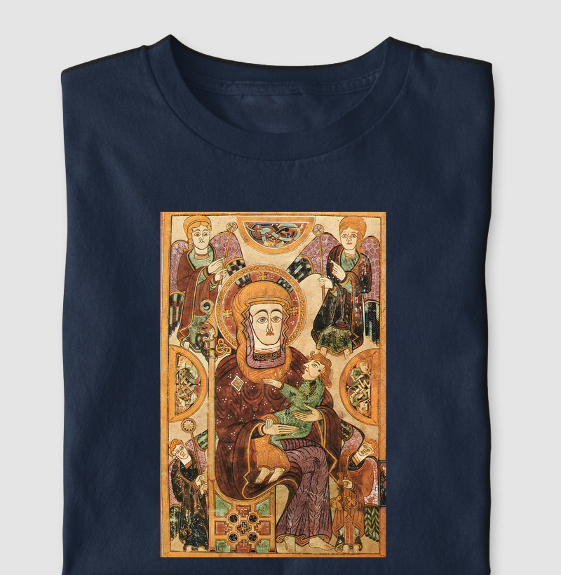 Camiseta A Virgem e o Menino Jesus, século IX