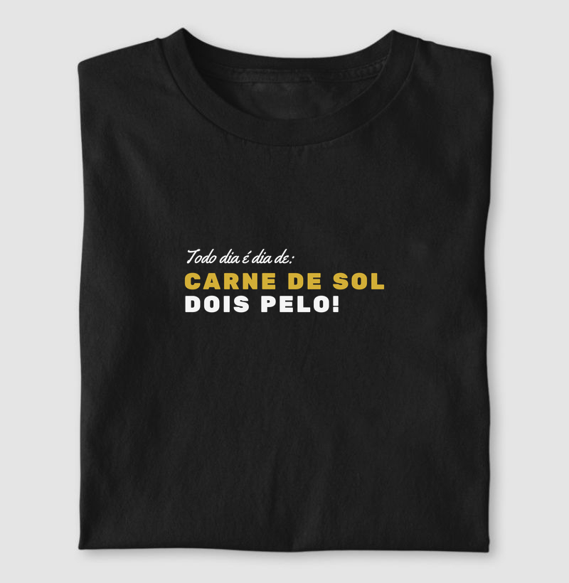 Carne de sol dois pelo