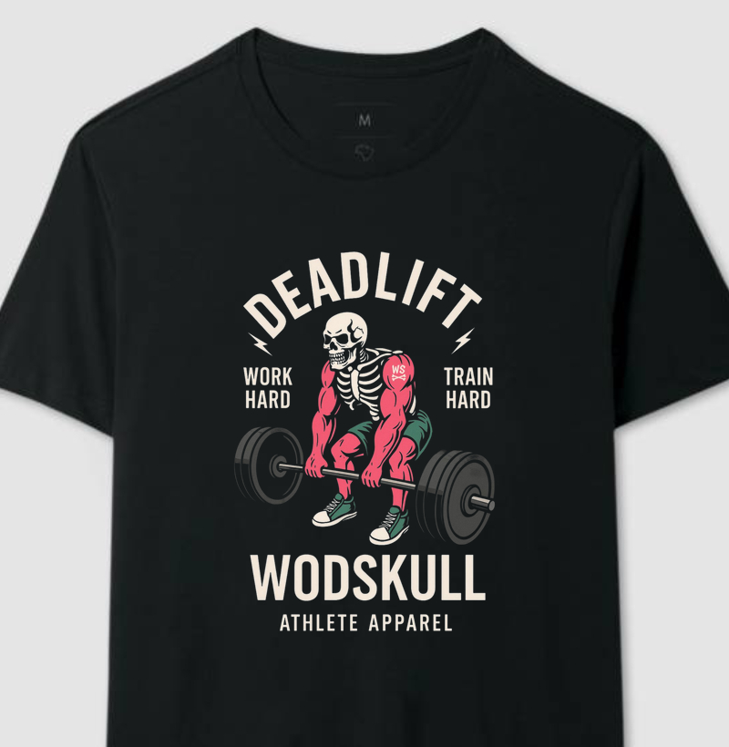 Camiseta Wodskull Deadlift