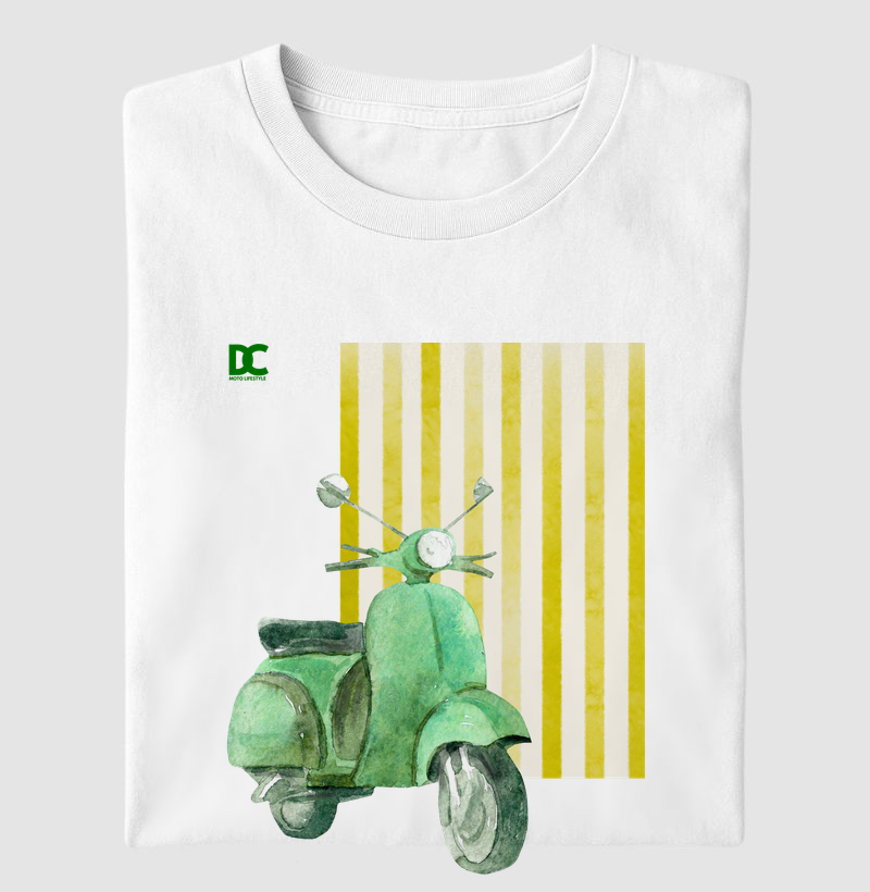 Camiseta Vintage Verde e Amarela