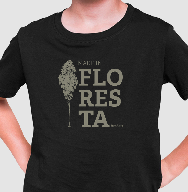 Camiseta Infantil Eucalipto Floresta 3