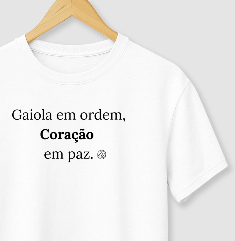 Giola em ordem, Coração em paz.