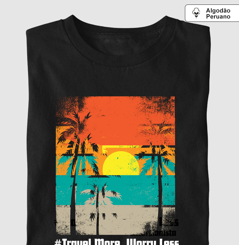 Travel More, Worry Less Vintage Sunset | Excursionista