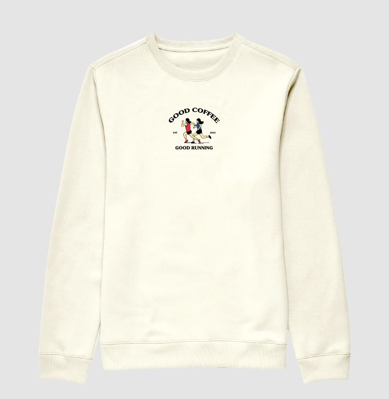 MOLETOM - Good coffee, good running - Girls