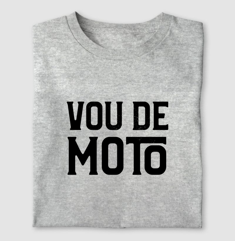 Vou de moto