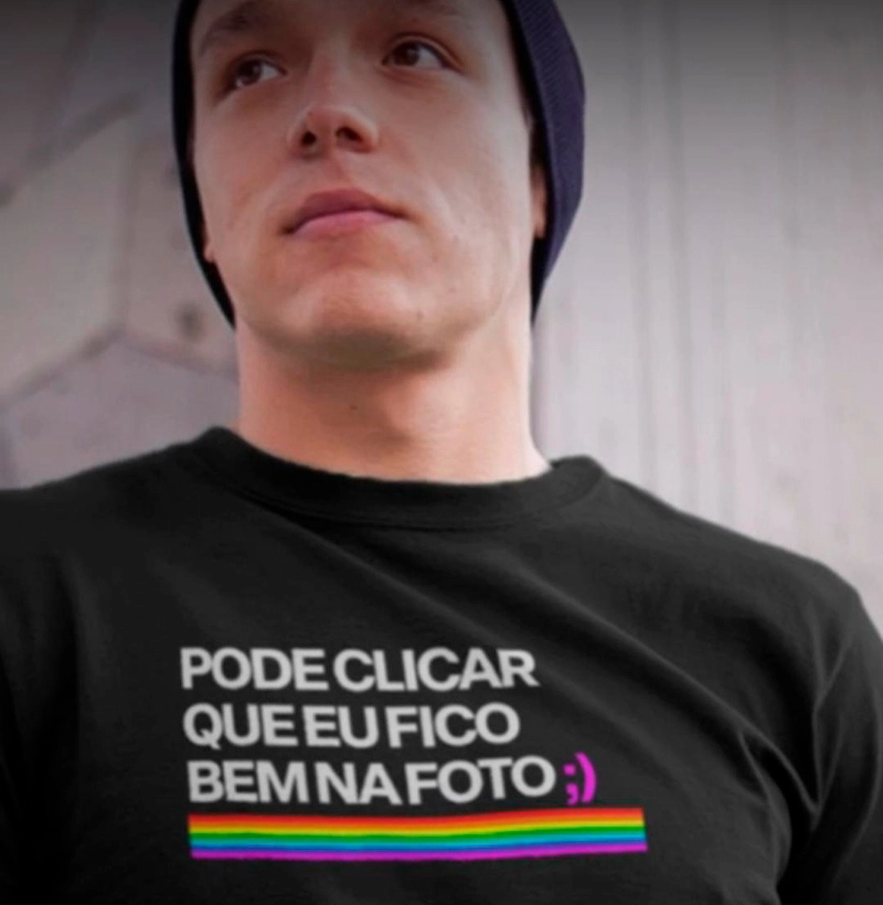 Pode clicar que eu fico bem na foto ; (Rainbow)